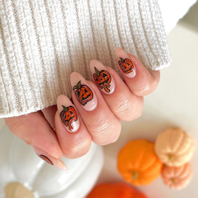 Awesome Coolest Halloween Nails